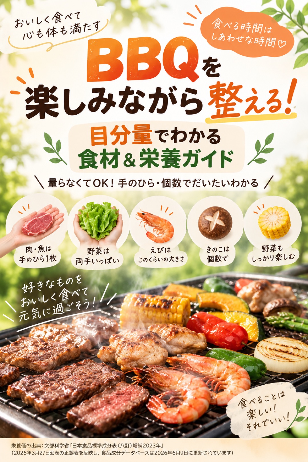 BBQを楽しみながら整える 表紙